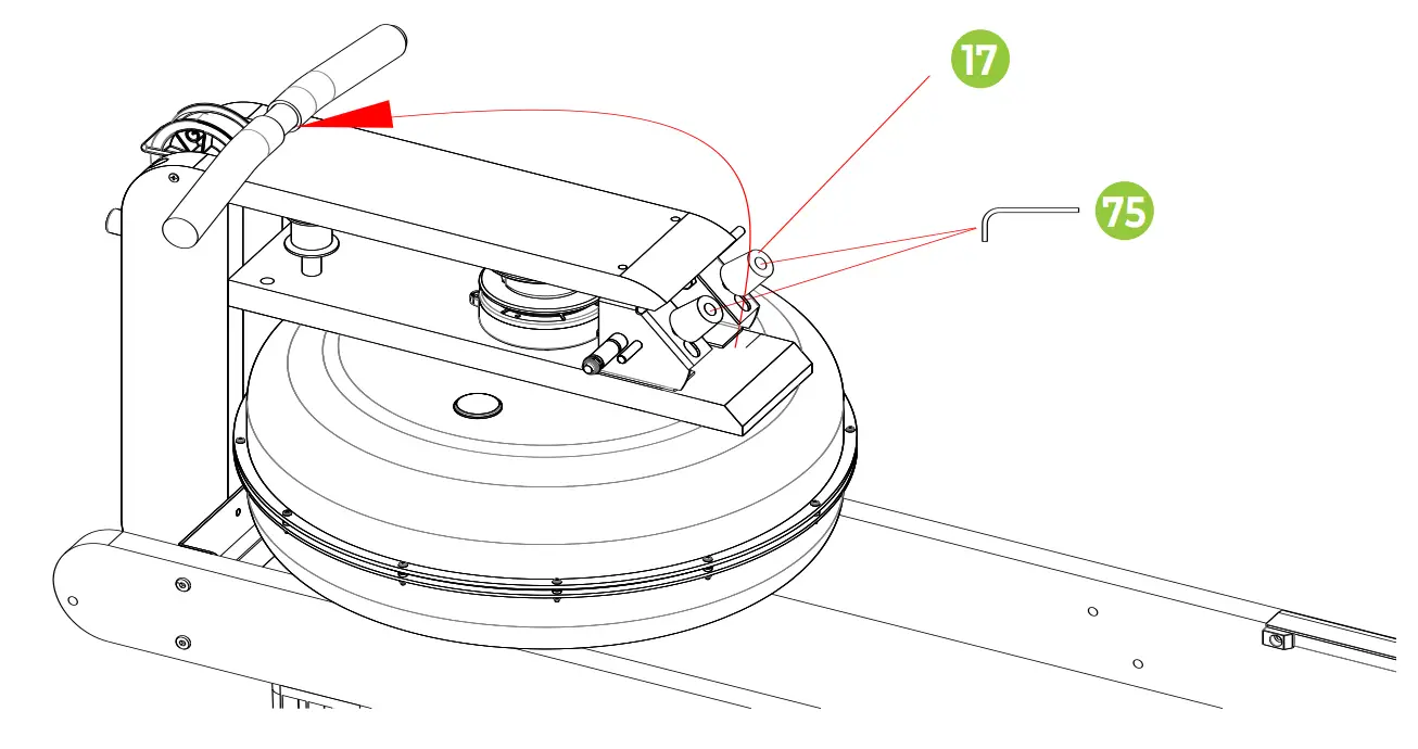 virtufit VFROWWRB Elite Water Resistance Roeitrainer - fig 3