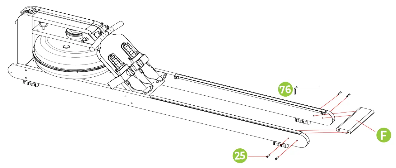 virtufit VFROWWRB Elite Water Resistance Roeitrainer - fig 5