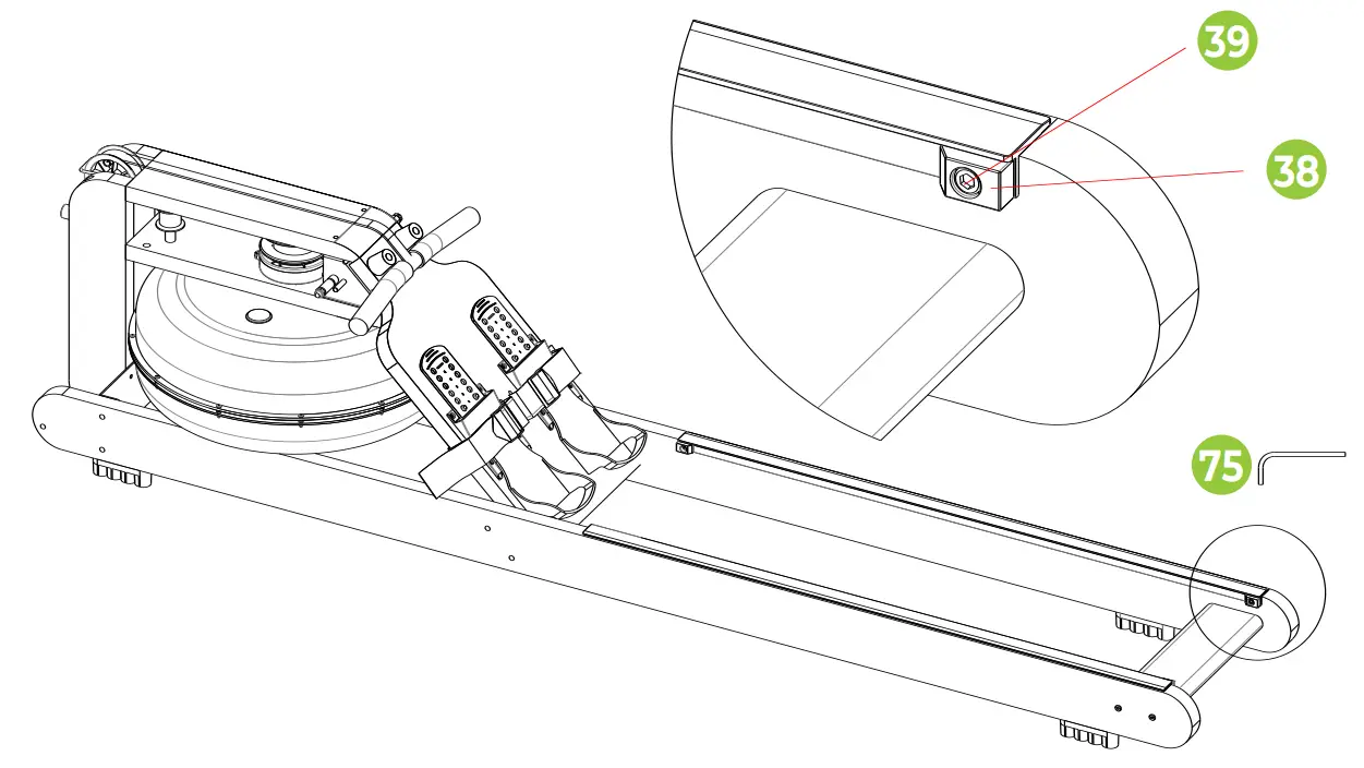 virtufit VFROWWRB Elite Water Resistance Roeitrainer - fig 6