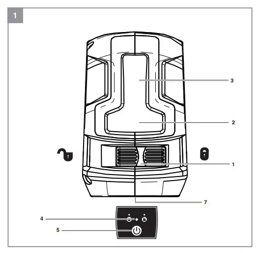 Einhell Self-Leveling Cross-Line Laser
