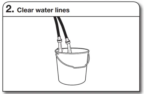 MAYTAG Fully Front Loaded Washer - Clear water