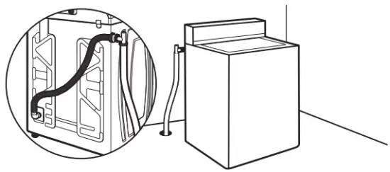 MAYTAG Fully Front Loaded Washer - Floor drain system
