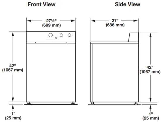 MAYTAG Fully Front Loaded Washer - Parts supplied1