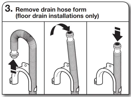 MAYTAG Fully Front Loaded Washer - drain hose