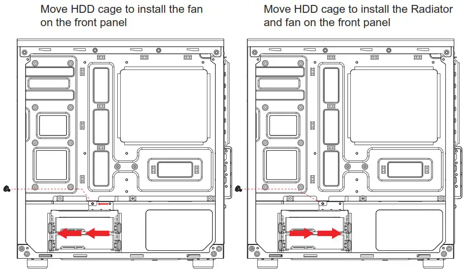 AZZA Mid Tower Gaming Case Installatioon 10