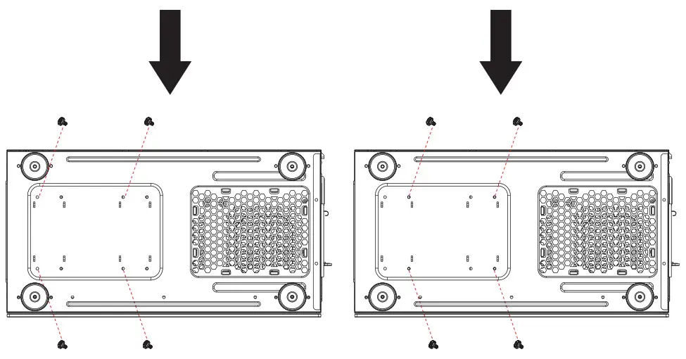 AZZA Mid Tower Gaming Case Installatioon 11