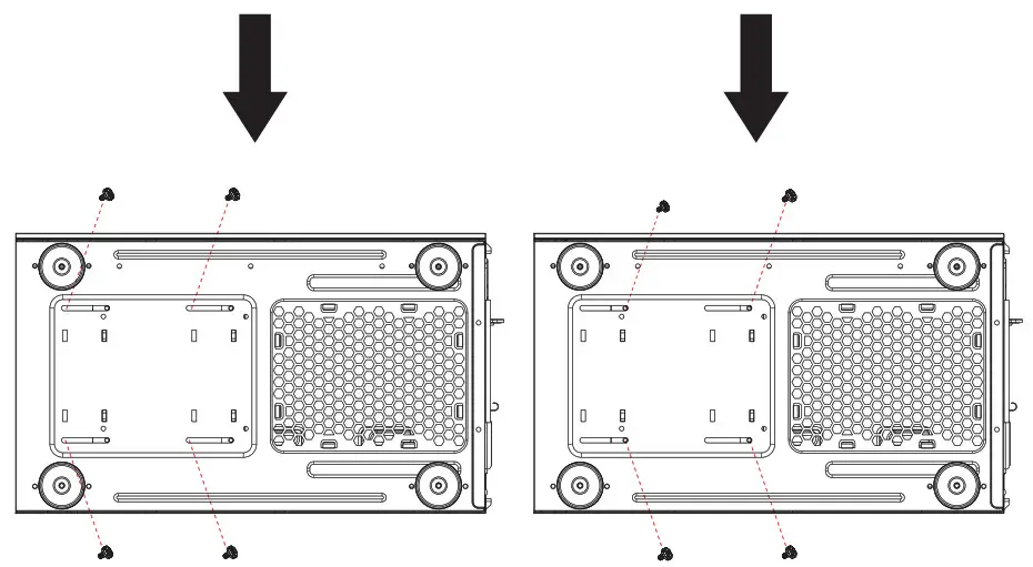 AZZA Mid Tower Gaming Case Installatioon 13