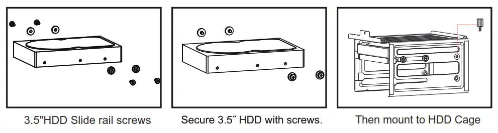 AZZA Mid Tower Gaming Case Installatioon 3