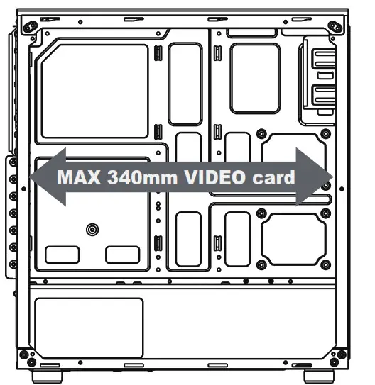 AZZA Mid Tower Gaming Case Installatioon 4