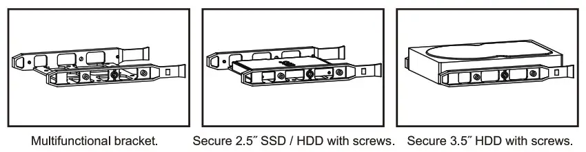 AZZA Mid Tower Gaming Case Installatioon 6