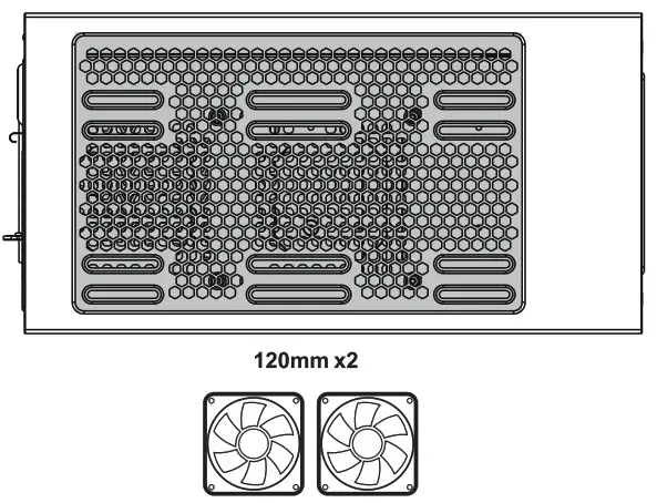 AZZA Mid Tower Gaming Case Installatioon 9