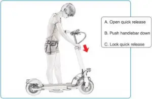 FOLDING E-SCOOTER - Step 1