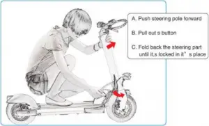 FOLDING E-SCOOTER - Step 2