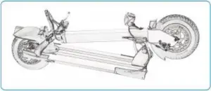 FOLDING E-SCOOTER - Step 3