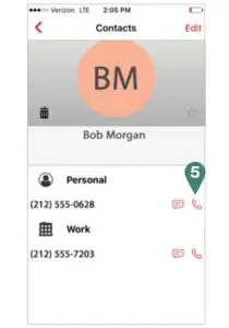 FIG 11 From your contact list