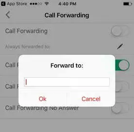 FIG 27 Call Forwarding