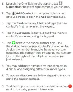 FIG 28 Contacts and address book