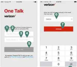 FIG 5 Request and obtain a PIN.