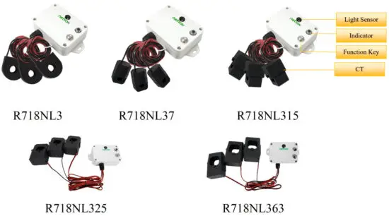 netvox R718NL3 Wireless Light Sensor and 3-Phase Current Meter - fig1