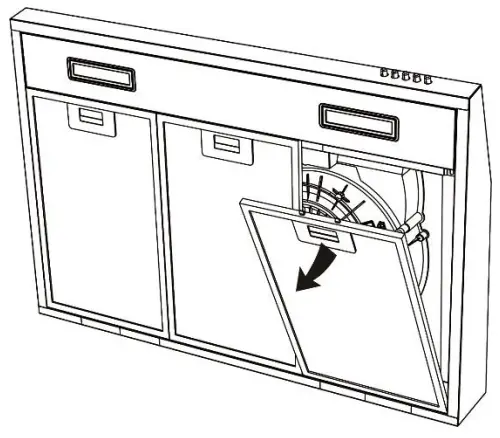 CIARRA CAS75918A Ductless Range Hood 30 inch Under Cabinet Hood - Carbon Filter