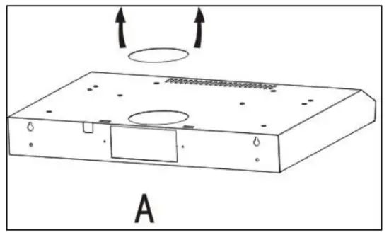 CIARRA CAS75918A Ductless Range Hood 30 inch Under Cabinet Hood - Horizontal