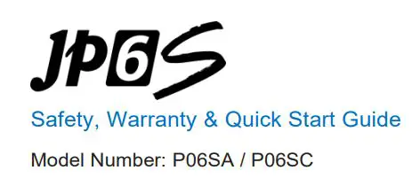 Securus P06SA Wifi Android Tablet PC without a camera User Guide