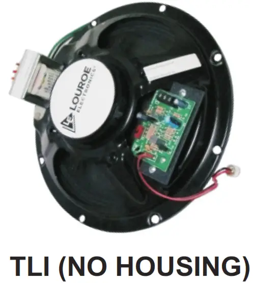 LOUROE ELECTRONICS TLI Series TLIVRSQ 2Way SpeakerMicrophone - TLI