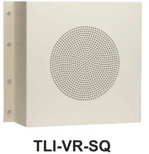 LOUROE ELECTRONICS TLI Series TLIVRSQ 2Way SpeakerMicrophone - TLI1