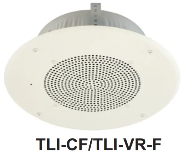 LOUROE ELECTRONICS TLI Series TLIVRSQ 2Way SpeakerMicrophone - TLI2