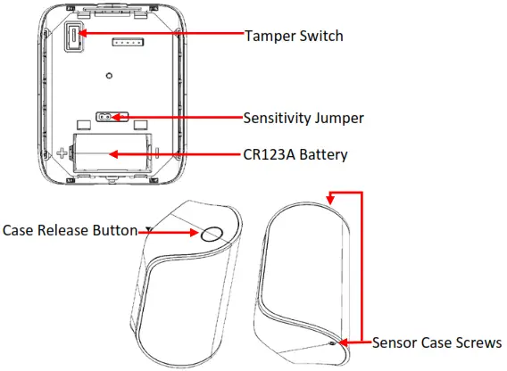 Ecolink WST-740 Wireless PIR Motion Sensor with Pet Immunity - fig3