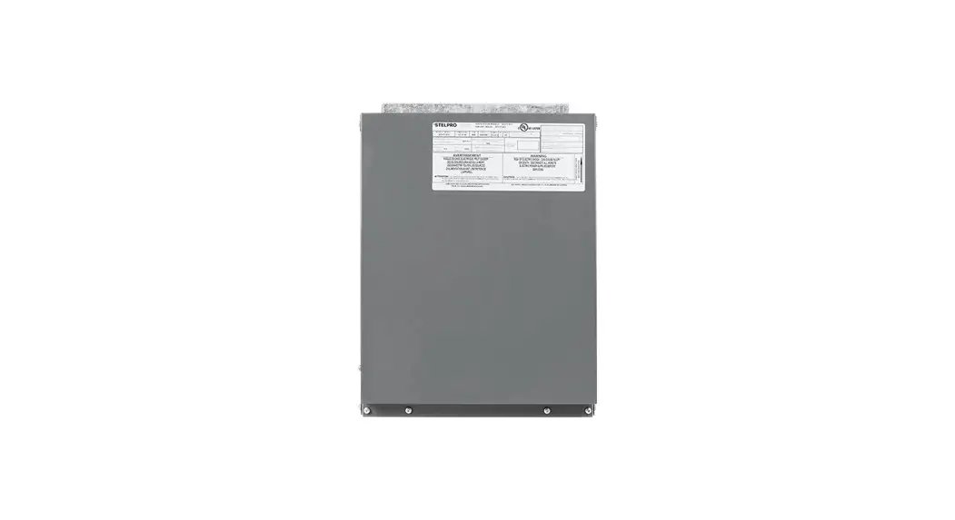 Stelpro Insscv0522 Scv Air Handler Installation Guide