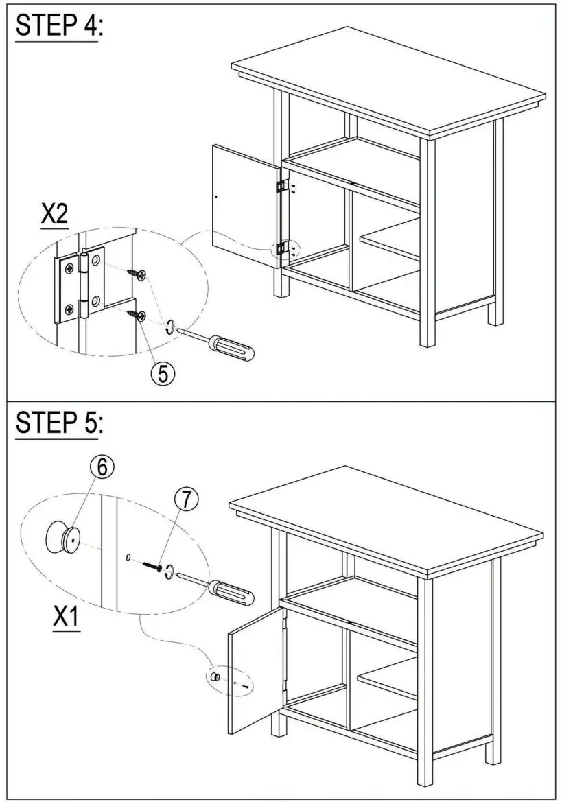 POLIBI 3 Piece Distressed White Farmhouse Counter Height Dining Table Set - figure 7
