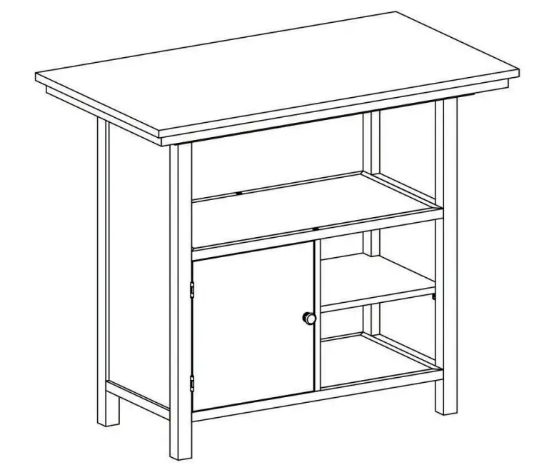 POLIBI 3 Piece Distressed White Farmhouse Counter Height Dining Table Set