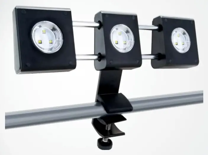 SCHWAIGER 658163 LED BBQ Grill Light with 3x