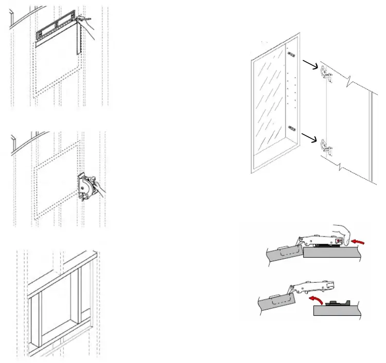 Glass Warehouse Orsa MC1 R 24 Mirror Cabinet - FIG 3