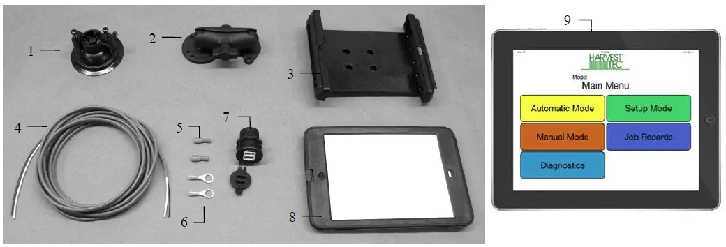 HARVEST TEC 600J Moisture Monitoring System fig 30