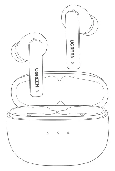 UGREEN HiTune T3 Active Noise Cancelling Wireless Earbuds