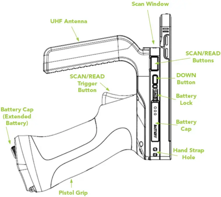 KOAMTAC Reader Companion for SmartSleds B1