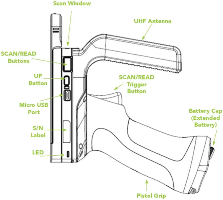 KOAMTAC Reader Companion for SmartSleds B2