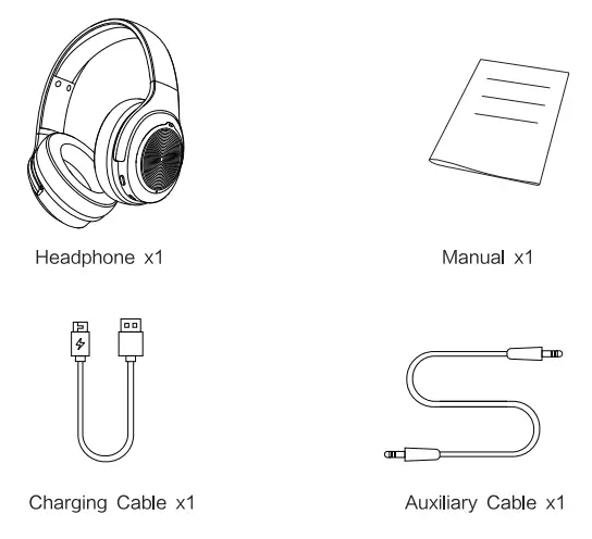Dacom HF004 Headphones - Fig 1
