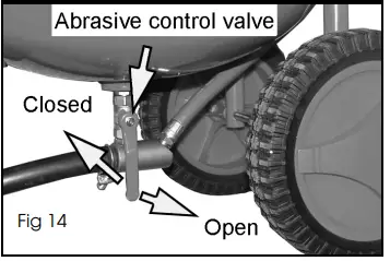 Clarke CPSB200B Pressurised Sandblaster 15