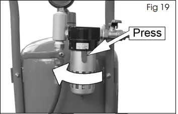 Clarke CPSB200B Pressurised Sandblaster 20