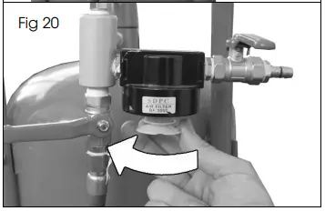 Clarke CPSB200B Pressurised Sandblaster 21