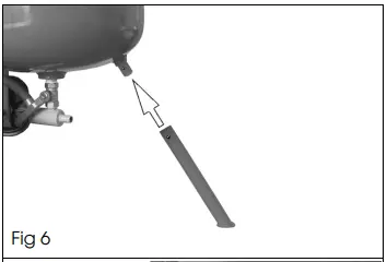 Clarke CPSB200B Pressurised Sandblaster 6