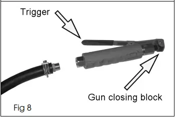 Clarke CPSB200B Pressurised Sandblaster 8