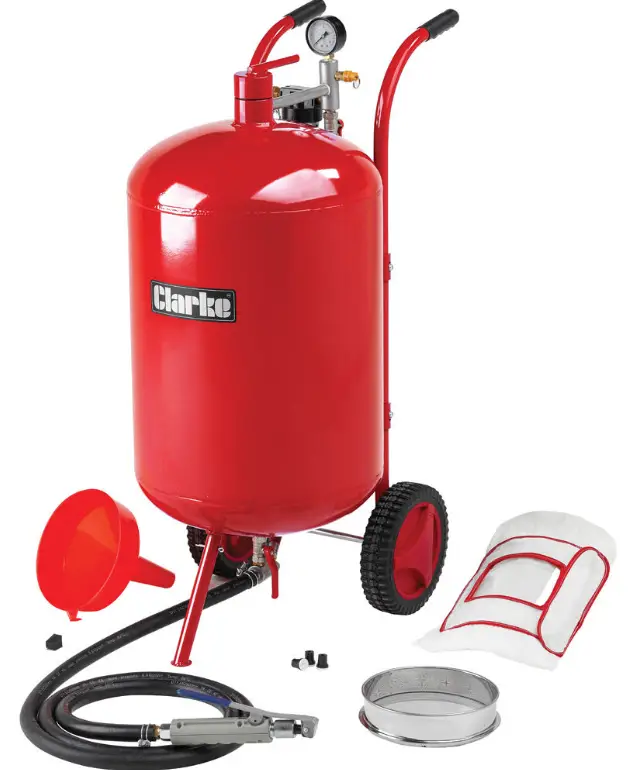 Clarke CPSB200B Pressurised Sandblaster