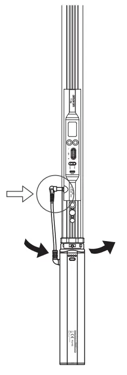 amaran T4c LED Tube Light -Powered by DC