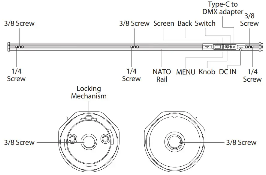 amaran T4c LED Tube Light - Product Details