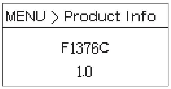 amaran T4c LED Tube Light - menu 1