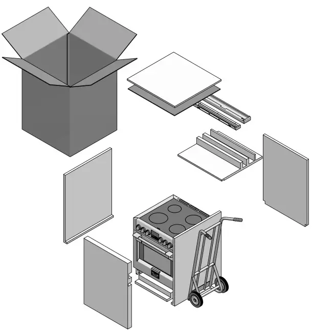 FULGOR MILANO F6PIR365S1 36 Inch Induction Pro Range - Figure 11